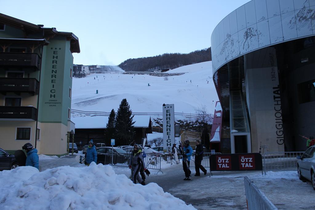 Hotel Garni Ehrenreich Sölden Exteriör bild